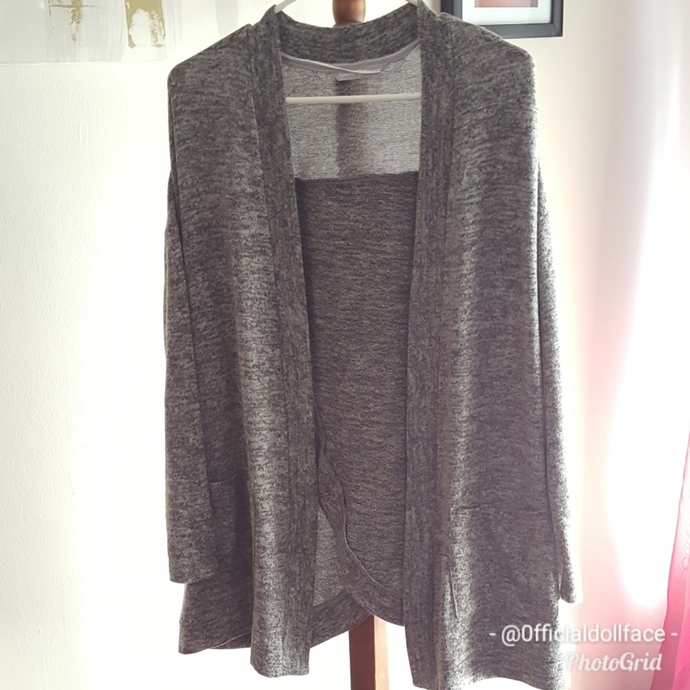 HARMONY & BALANCE GRAY SWEATER